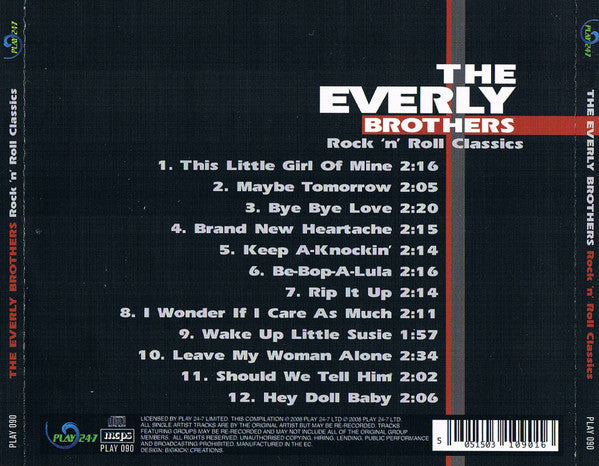 The Everly Brothers* : Rock 'n' Roll Classics (CD, Comp)
