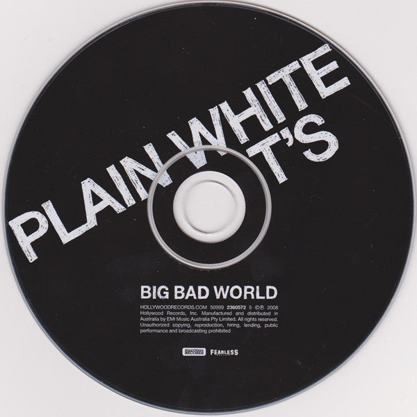 Plain White T's : Big Bad World (CD, Album)