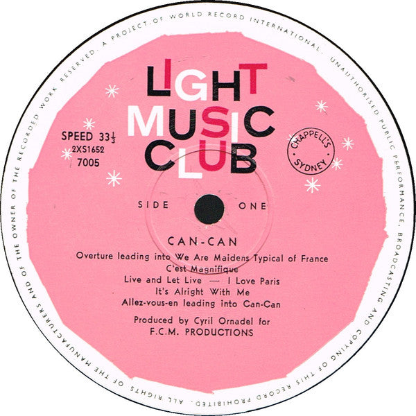 Various : Can Can / Paint Your Wagon (LP, Album, Mono, Club)