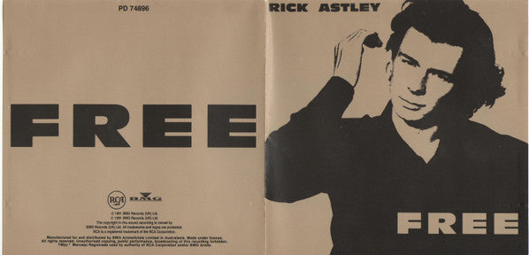 Rick Astley : Free (CD, Album)