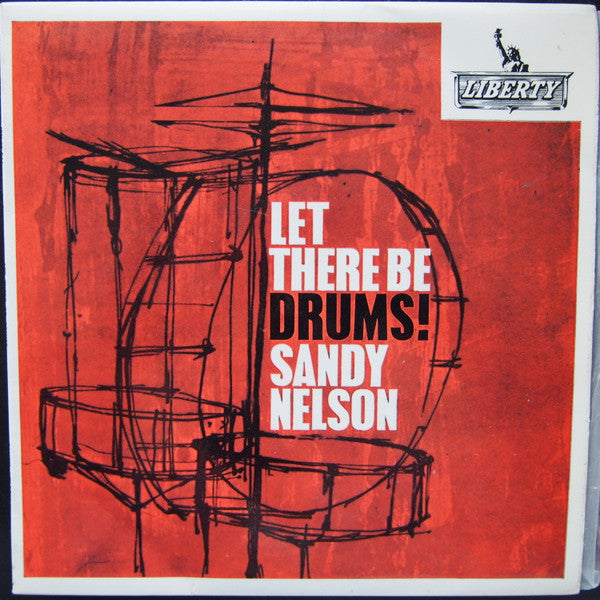 Sandy Nelson : Let There Be Drums (7", EP, Mono)