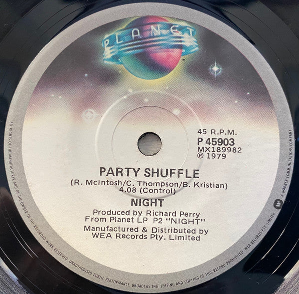 Night : Hot Summer Nights (7", Single)