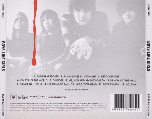 Boys Like Girls : Boys Like Girls (CD, Album, RE)