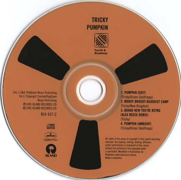 Tricky : Pumpkin (CD, Single)