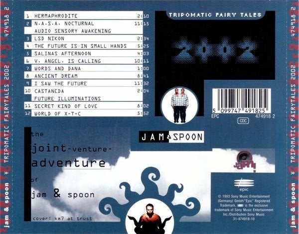 Jam & Spoon : Tripomatic Fairytales 2002 (CD, Album)