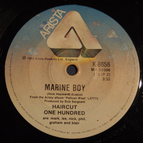 Haircut One Hundred : Love Plus One (7", Single)
