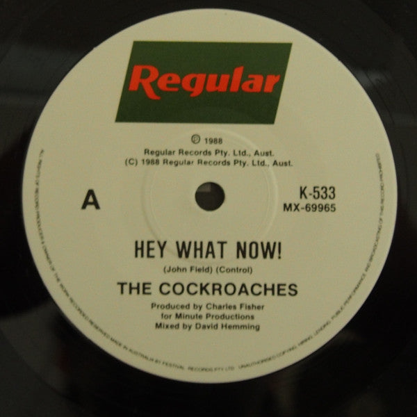 The Cockroaches : Hey What Now! (7", Single, Ltd, Pic)