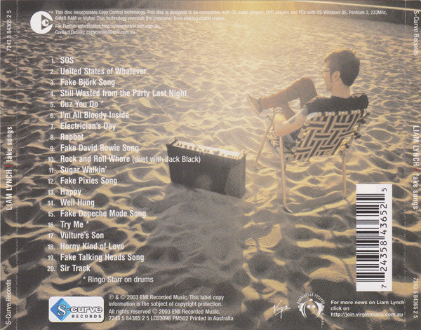 Liam Lynch : Fake Songs (CD, Album, Copy Prot.)