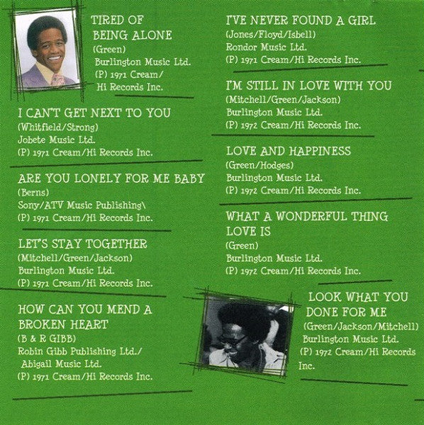 Al Green : The Very Best Of Al Green (CD, Comp)