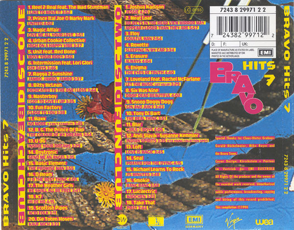 Various : Bravo Hits 7 (2xCD, Comp)