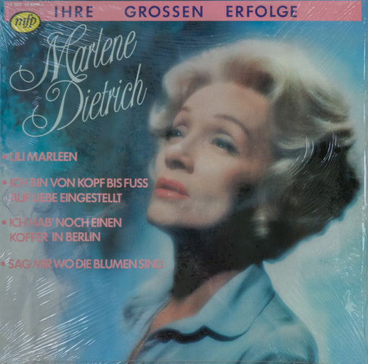Marlene Dietrich : Ihre Grossen Erfolge (LP, Comp)