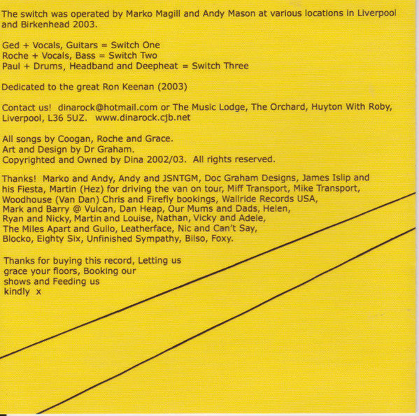 Dina (10) : Work The Switch (CD, Album)