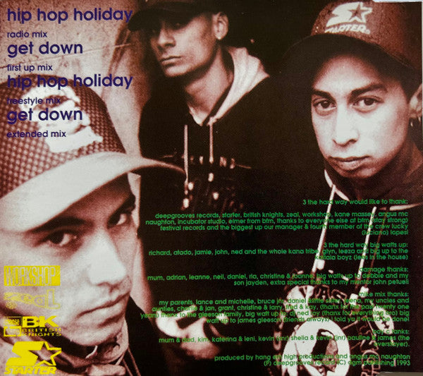 3 The Hard Way (3) : Hip Hop Holiday (CD, Single)