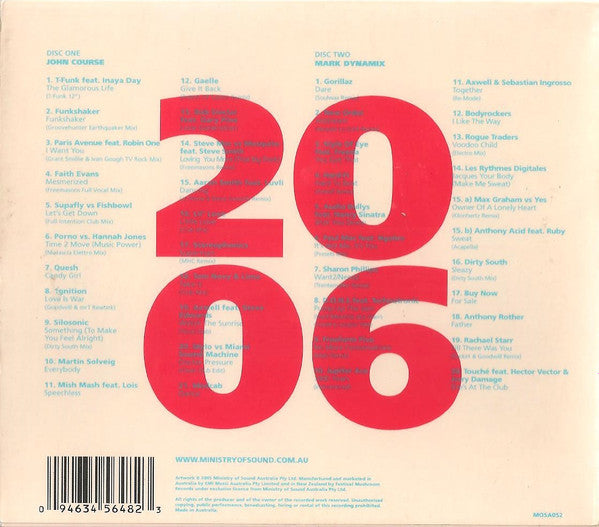 John Course / Mark Dynamix : The 2006 Annual (2xCD, Mixed)