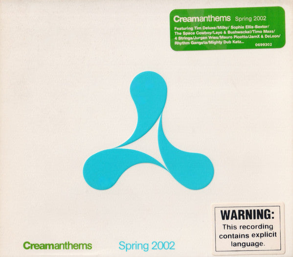 Various : Cream Anthems Spring 2002 (2xCD, Comp, Mixed)