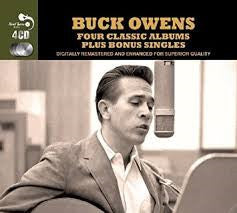 Buck Owens : Four Classic Albums Plus Bonus Singles (4xCD, Comp)