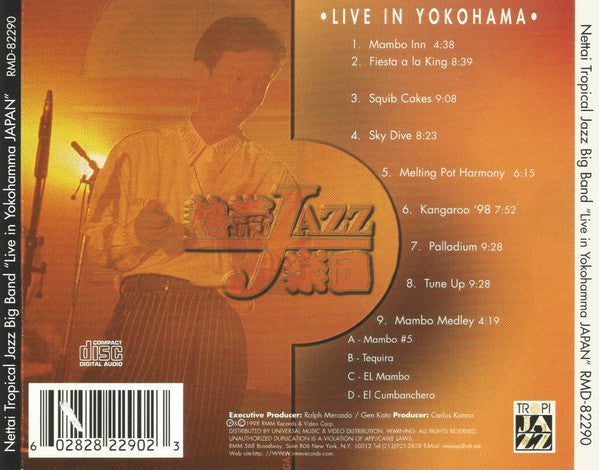 Nettai Tropical Jazz Big Band Featuring Carlos Kanno : Live In Yokohama Japan (CD)