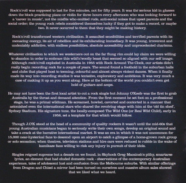 Various : 50 Years Of Australian Rock & Roll (3xCD, Comp)
