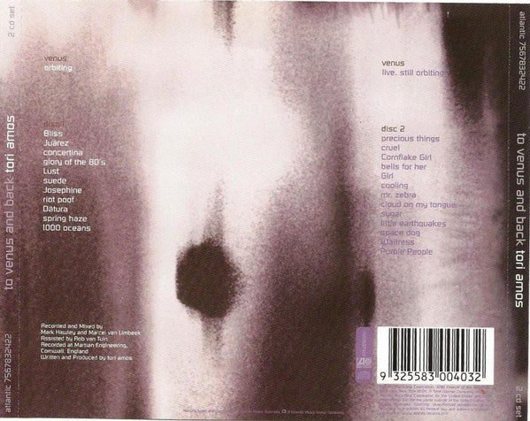 Tori Amos : To Venus And Back (2xCD, Album)