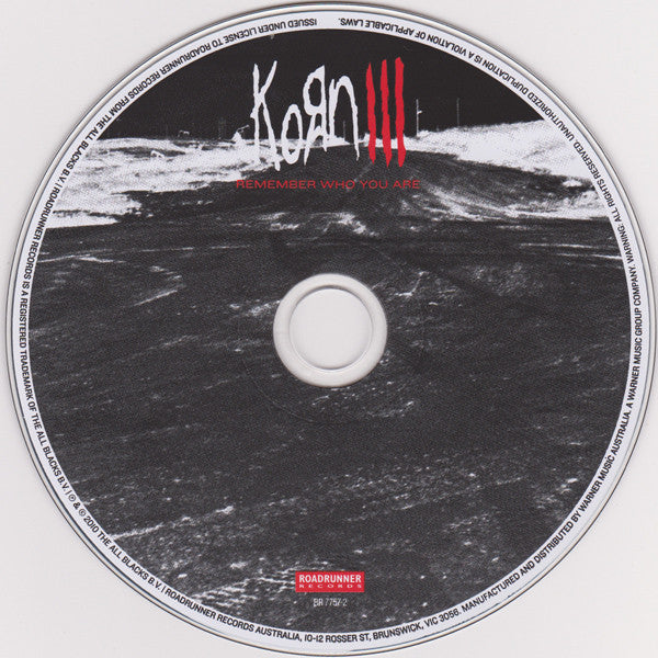 Korn : Korn III: Remember Who You Are (CD, Album)