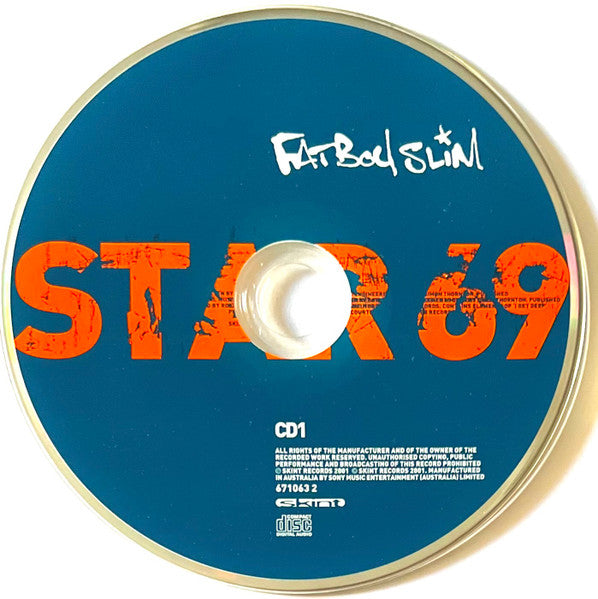 Fatboy Slim : Star 69 (What The F**k) B/W Weapon Of Choice (CD, Maxi, CD1)