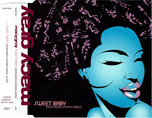 Macy Gray Featuring Erykah Badu : Sweet Baby (CD, Single, Promo)