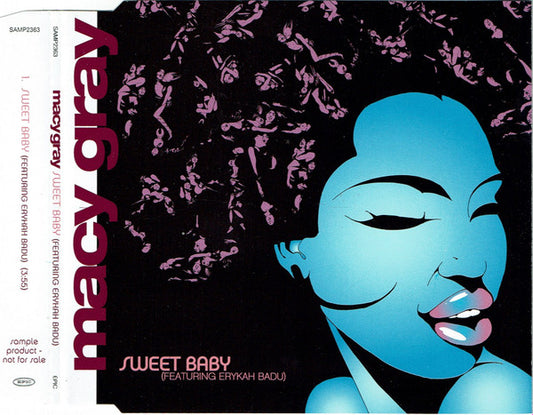 Macy Gray Featuring Erykah Badu : Sweet Baby (CD, Single, Promo)