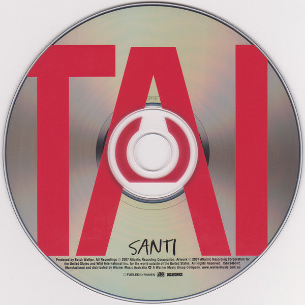 The Academy Is... : Santi (CD, Album)