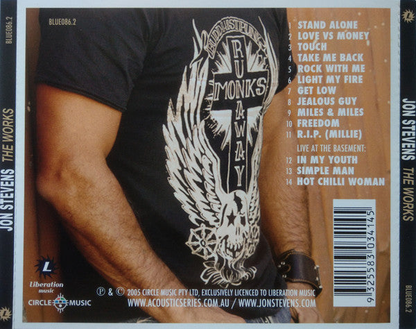 Jon Stevens : The Works (CD, Album)