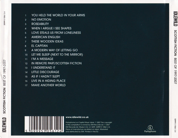 Idlewild : Scottish Fiction: Best Of 1997-2007 (CD, Comp)