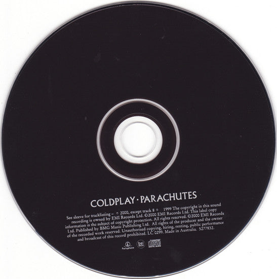 Coldplay : Parachutes (CD, Album)