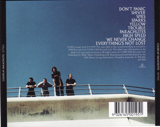 Coldplay : Parachutes (CD, Album)