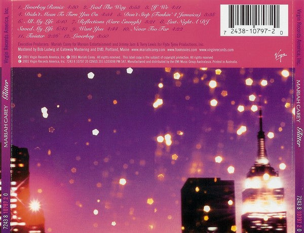 Mariah Carey : Glitter (CD, Album)