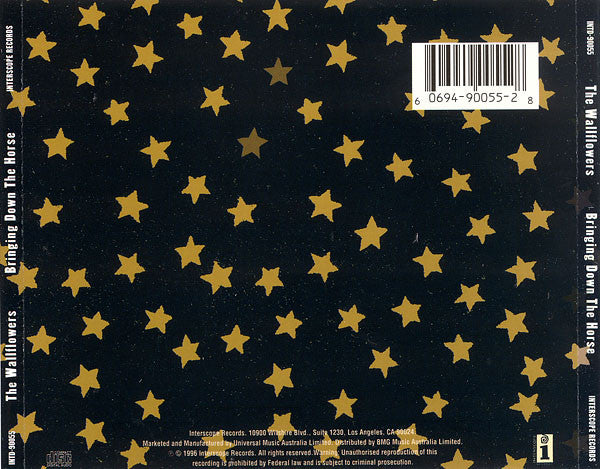 The Wallflowers : Bringing Down The Horse (CD, Album, RE)