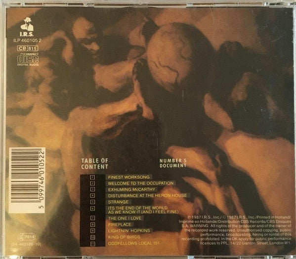 R.E.M. : Document (CD, Album)