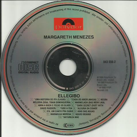 Margareth Menezes : Ellegibo (CD, Album)