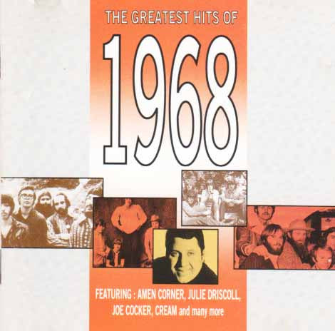Various : The Greatest Hits Of 1968 (CD, Comp, Mono)