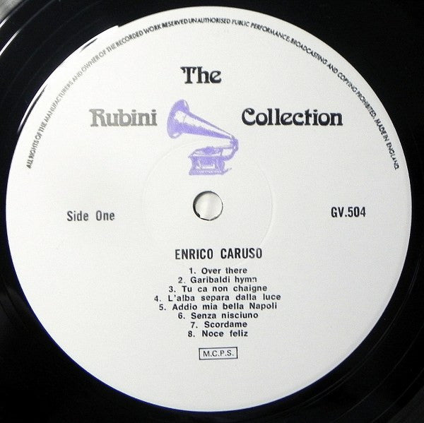 Enrico Caruso : Enrico Caruso (LP, Album, Comp)