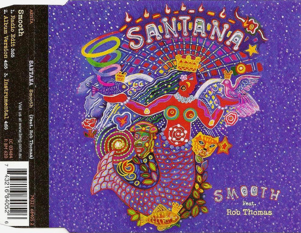 Santana Featuring Rob Thomas : Smooth (CD, Single)