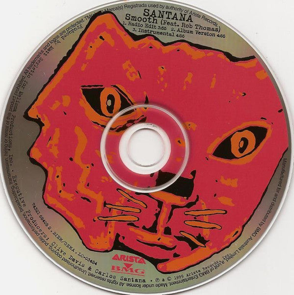 Santana Featuring Rob Thomas : Smooth (CD, Single)