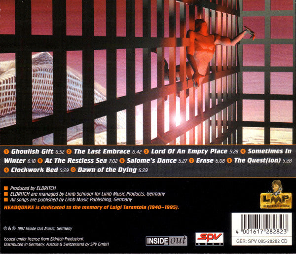 Eldritch : Headquake (CD, Album)