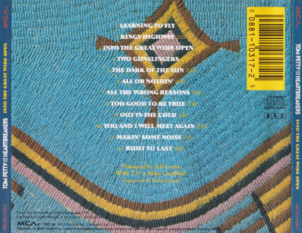 Tom Petty And The Heartbreakers : Into The Great Wide Open (CD, Album)
