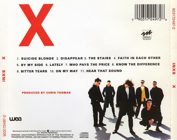 INXS : X (CD, Album)