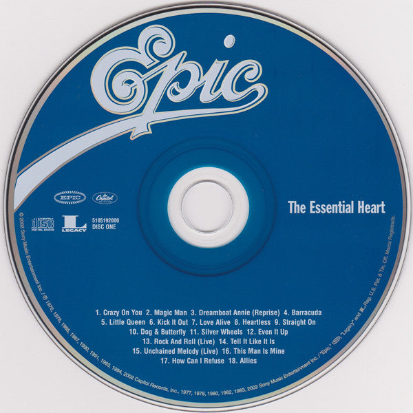 Heart : The Essential Heart (2xCD, Comp, RE)