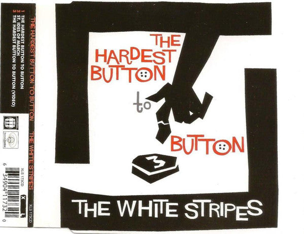 The White Stripes : The Hardest Button To Button (CD, Single)
