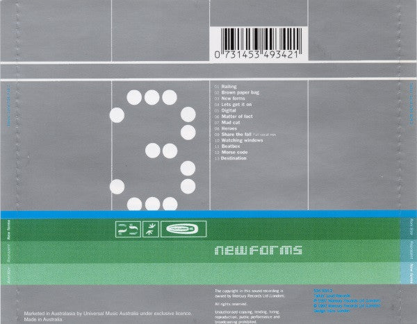 Roni Size / Reprazent : New Forms (CD, Album, RE)