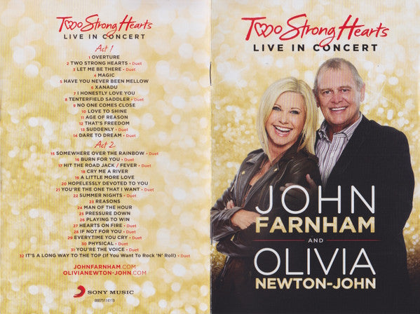 John Farnham And Olivia Newton-John : Two Strong Hearts Live In Concert (DVD-V, NTSC)
