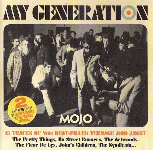 Various : My Generation (15 Tracks Of '60s Beat-Filled Teenage Mod Angst) (CD, Comp)