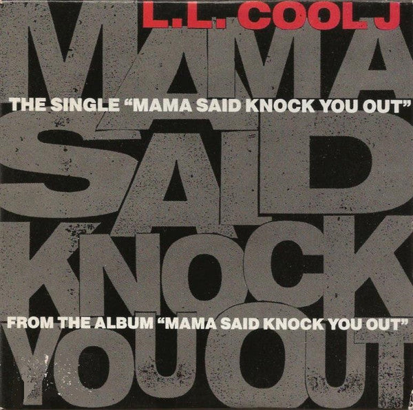 LL Cool J : Mama Said Knock You Out (CD, Single)