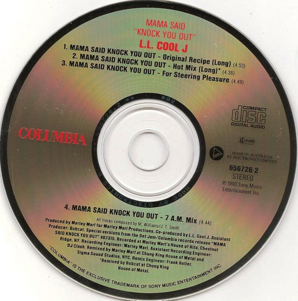 LL Cool J : Mama Said Knock You Out (CD, Single)